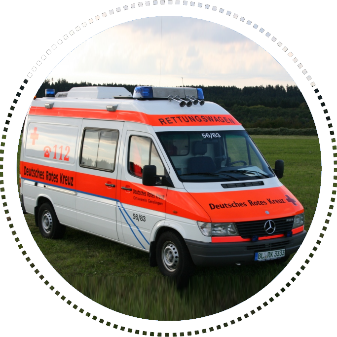 Rettungswagen DRK Geislingen